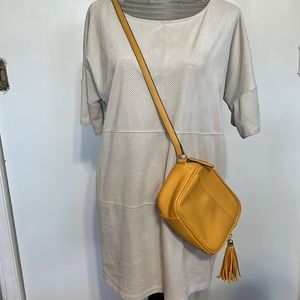Zara Faux Suede Tunic